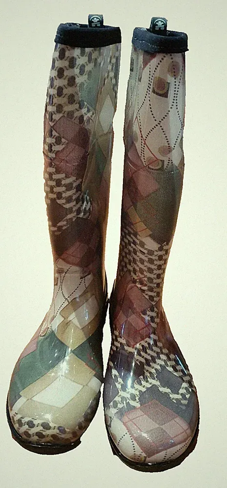 KAMIK Gummistiefel - Diamond green - Gr. 37 - 1x getragen - Gesamthöhe: 34 cm