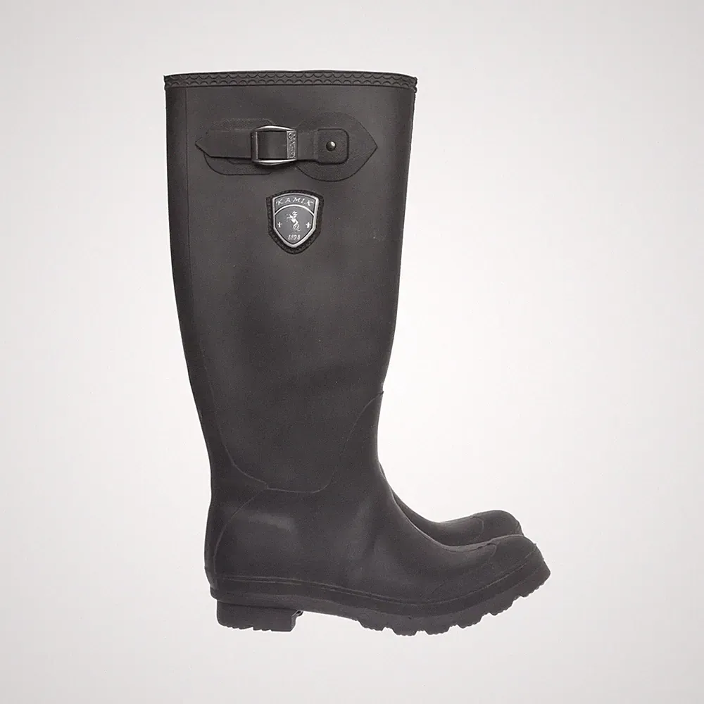 Kamik, Gummistiefel, Größe: 36 1/2, Schwarz, Damen #ib2