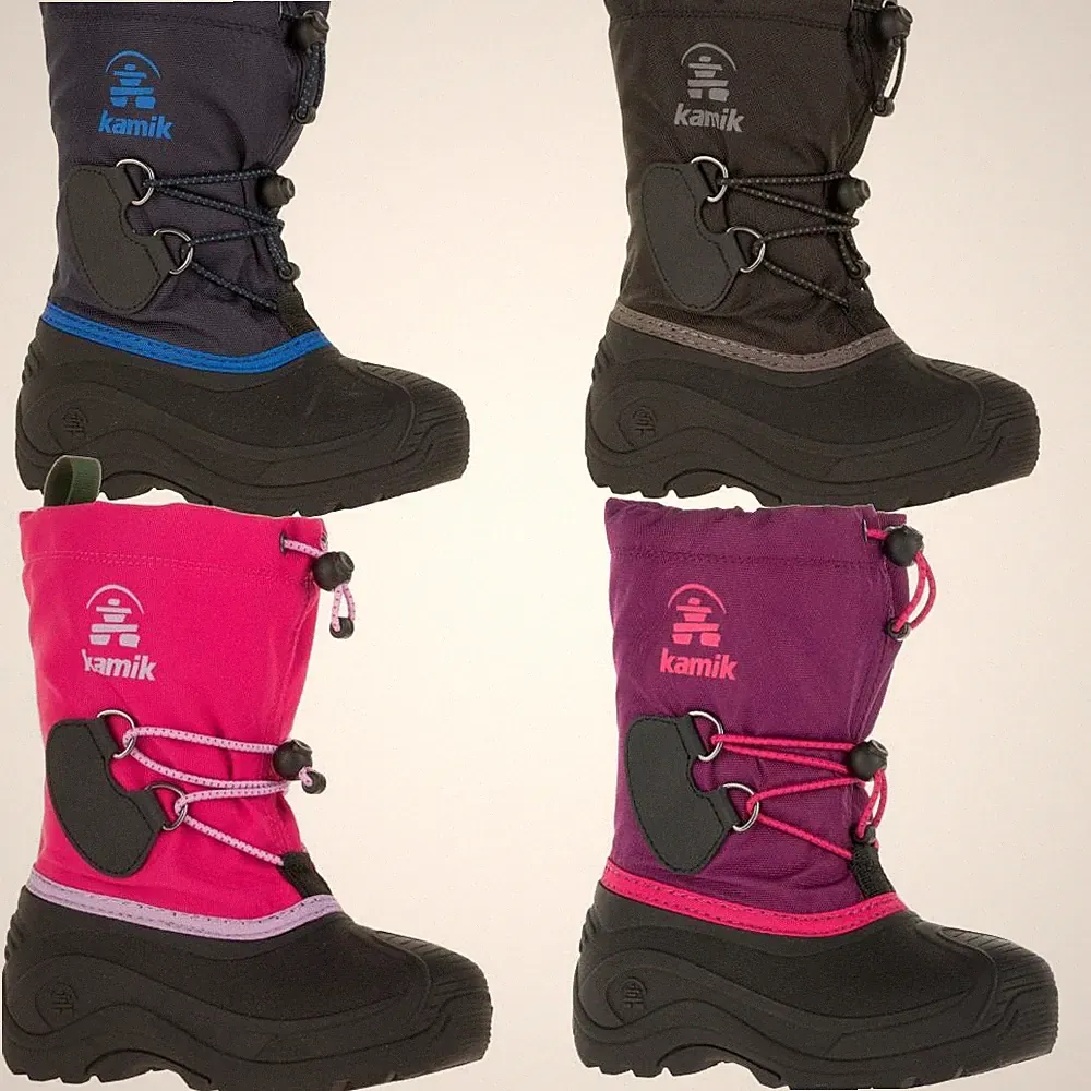 Kamik SOUTHPOLE4 Schnee Stiefel < -32°C wasserdicht(*) Bungee-Schnürung Gr.28-38