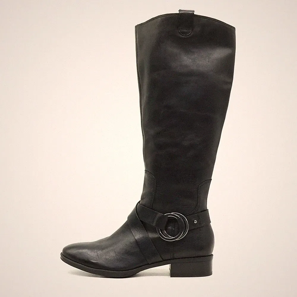 KARL LAGERFELD Damen Stiefel EU 41 MURET Schwarz Reißverschluss Paris