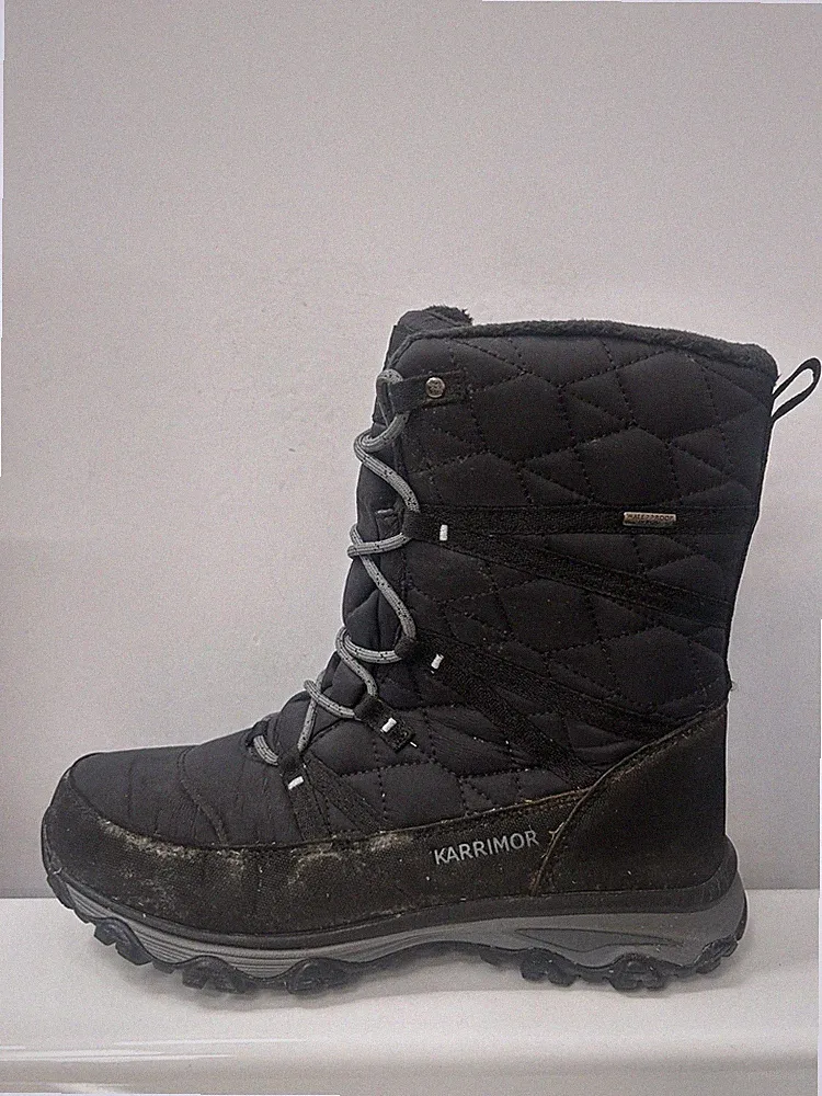 Karrimor Damen St Moritz Schneestiefel Schwarz UK 7 US 9 EU 41