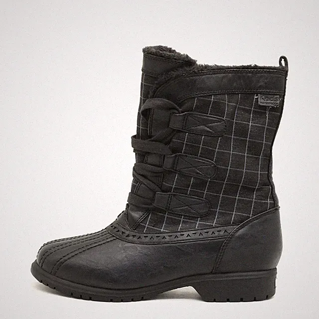 Keds Damen WF55847 Stiefel Schwarz Synthetikleder/Textil Gefüttert Boots EU 39