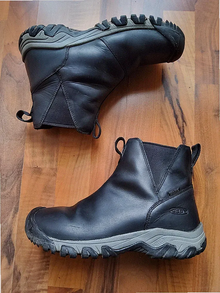Keen Damen Greata Chelsea WP black, Schneestiefel, Gr. 40, top!