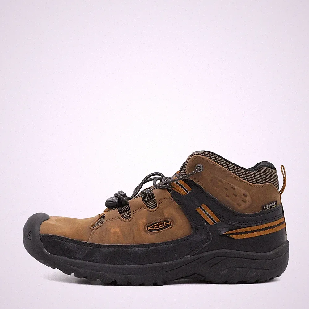 KEEN Damen KEEN.DRY Wasserdicht Stiefel Braun Leder Outdoor Wandern EU 38