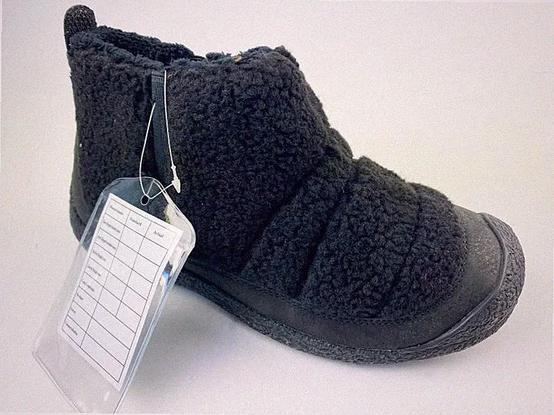 Keen Damen Stiefelette Howser II Mid 1023826 Schwarz Nylon, Mikrofleece, Gr.37,5
