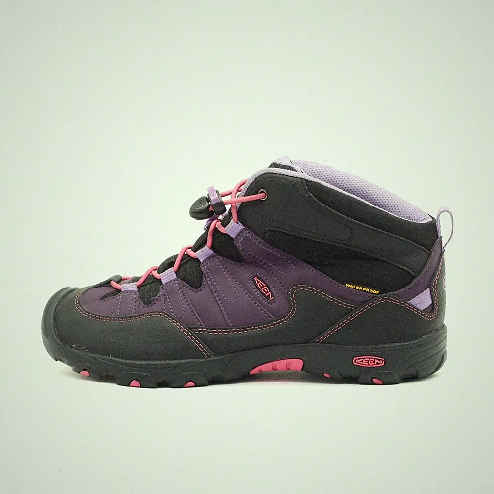 Keen Damen Wanderschuhe Waterproof Stiefel Lila Schwarz Leicht Trekking EU 38