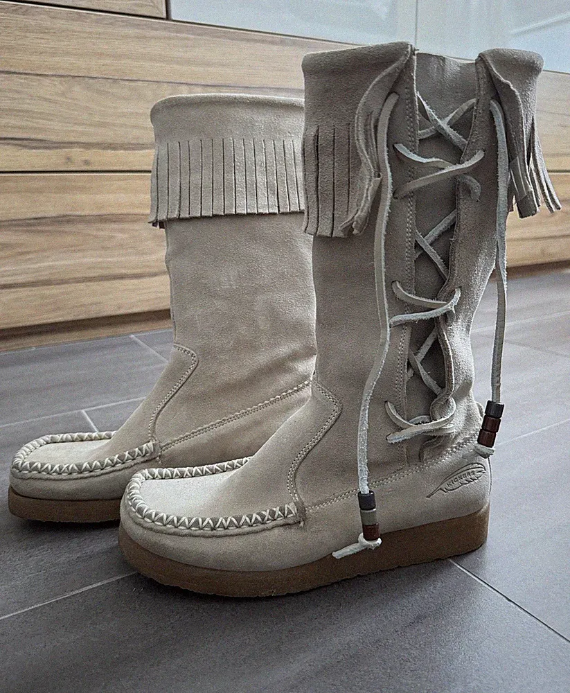 Slip-On Mokassinstiefel