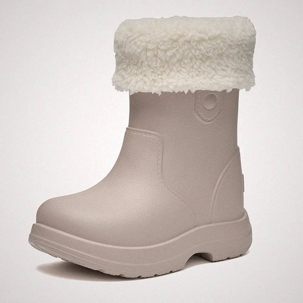 Kinder Federleichte Gummistiefel Thermo Fütterung Regenstiefel EVA CA-BearWinter