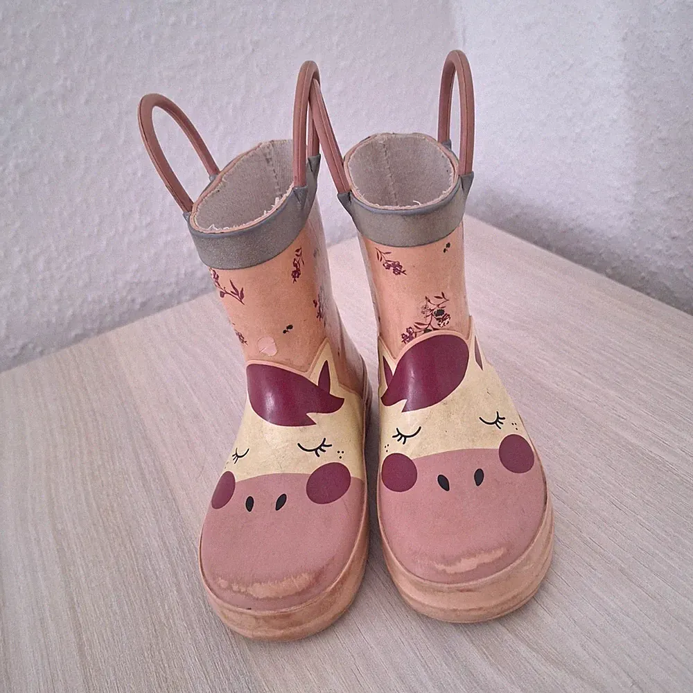 gummistiefel beige 24