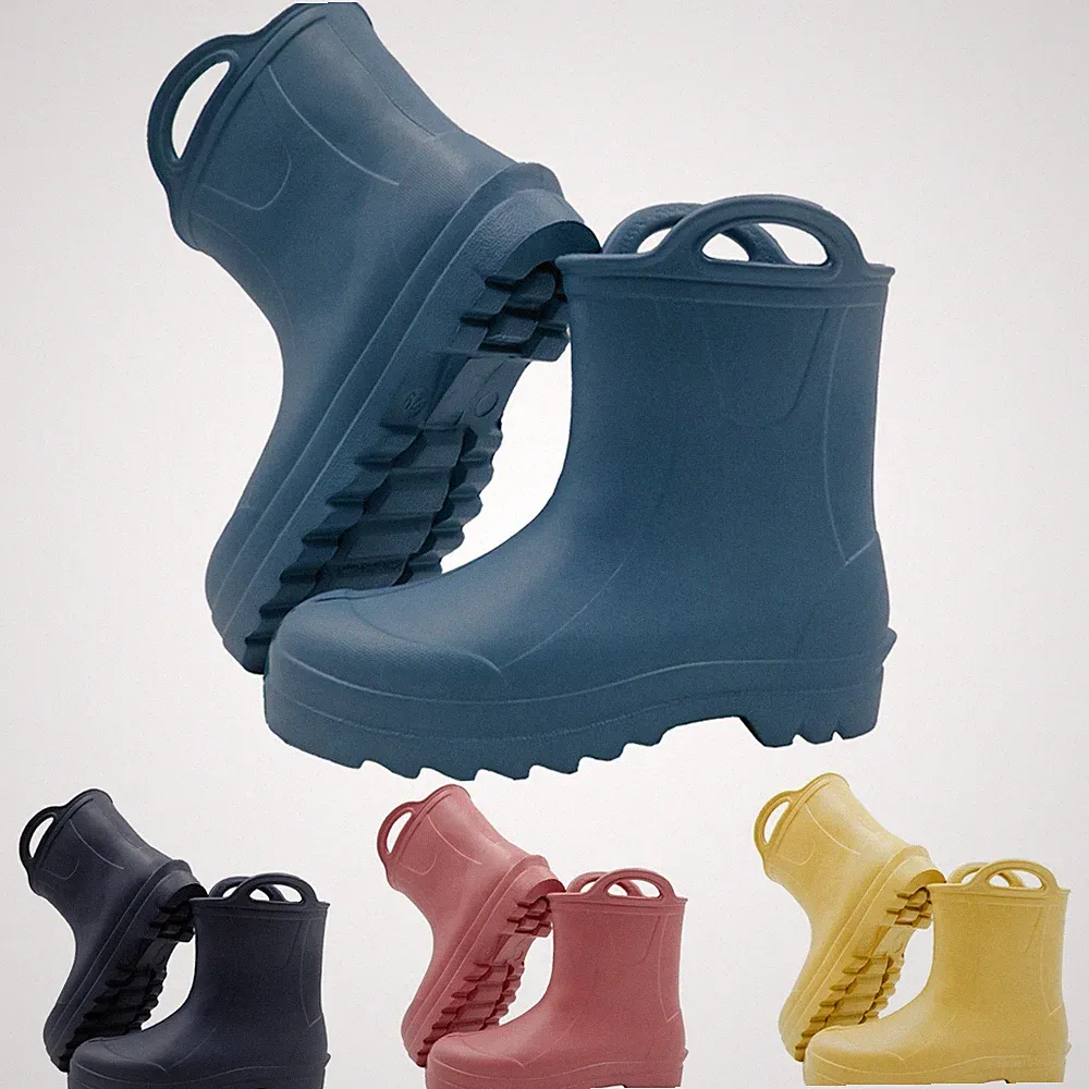 Kinder Gummistiefel EVA Leicht Mit Griffen Wasserdicht molti