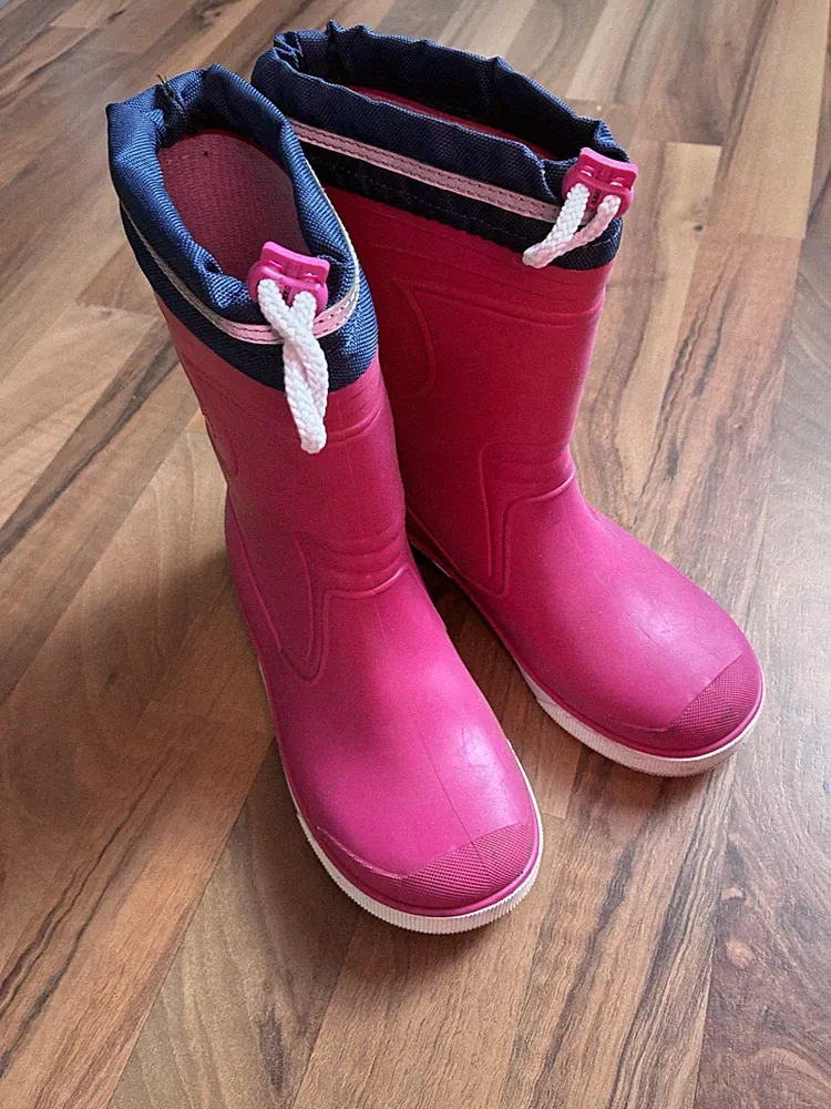 Kinder Gummistiefel Gr. 34 – Pink – Made in Italy