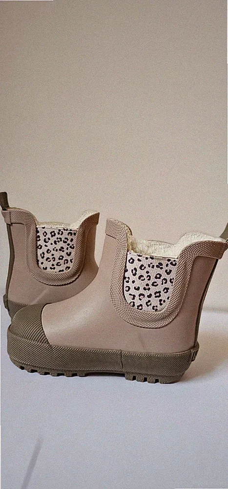 Kinder-Gummistiefel NEXT Chelsea Standard Größe 21,5 - Mocha Brown (Beige/Taupe)