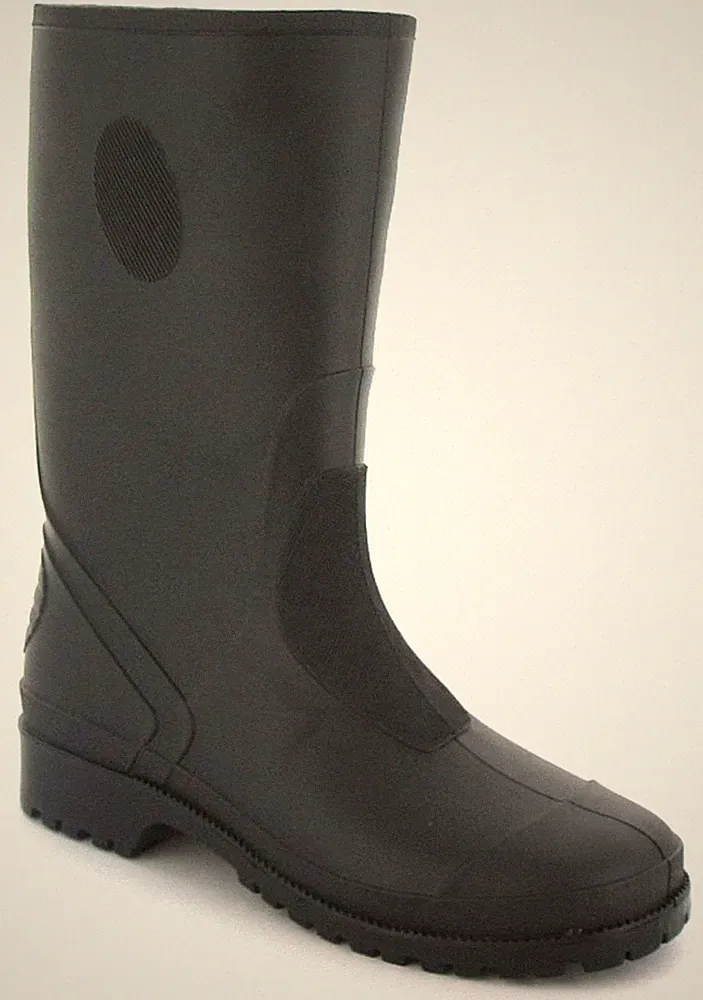 Kinder Gummistiefel Paddy Slipper Schwarz UK Größe