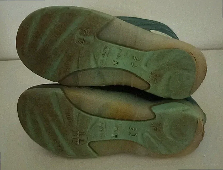 Kinder Gummistiefel Regenstiefel Blau Gr. EU 28/29 mit Blinkeffekt