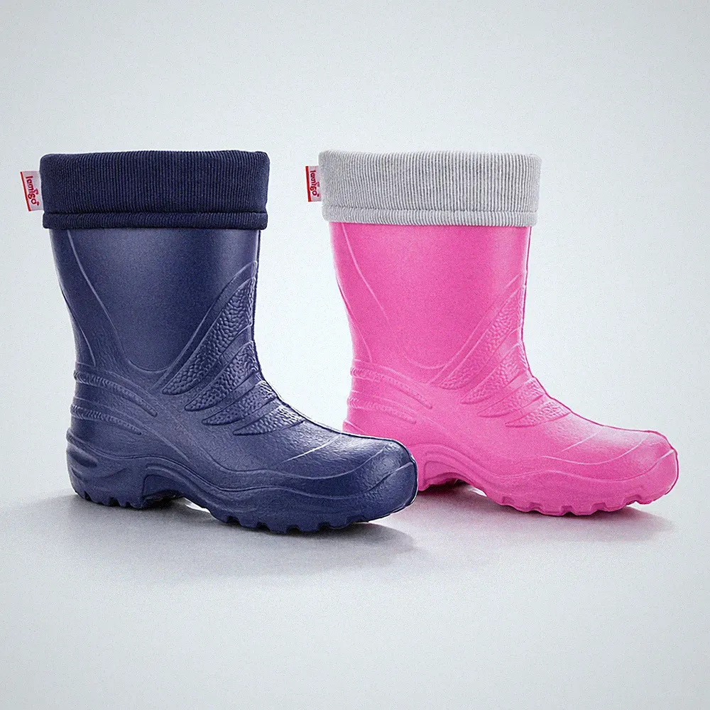 Kinder Gummistiefel Regenstiefel Thermostiefel Winterstiefel Gefüttert Stiefel