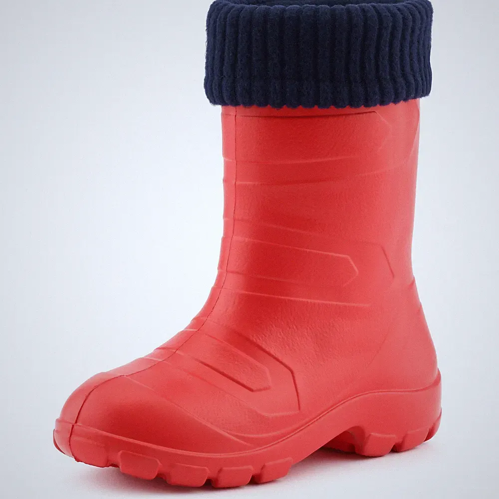 Kinder Mädchen Jungen federleichte Eva Thermo Gummistiefel gefüttert LA845KID...