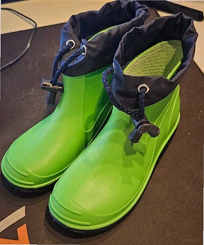 Kindergarten Gummistiefel EU Größe 30 Grün/Blau