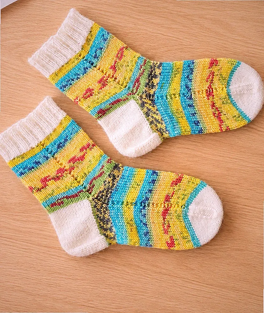 Kindersocken aus Wolle – ideal für Gummistiefel. Perfekt als Geschenk! Gr. 26-27