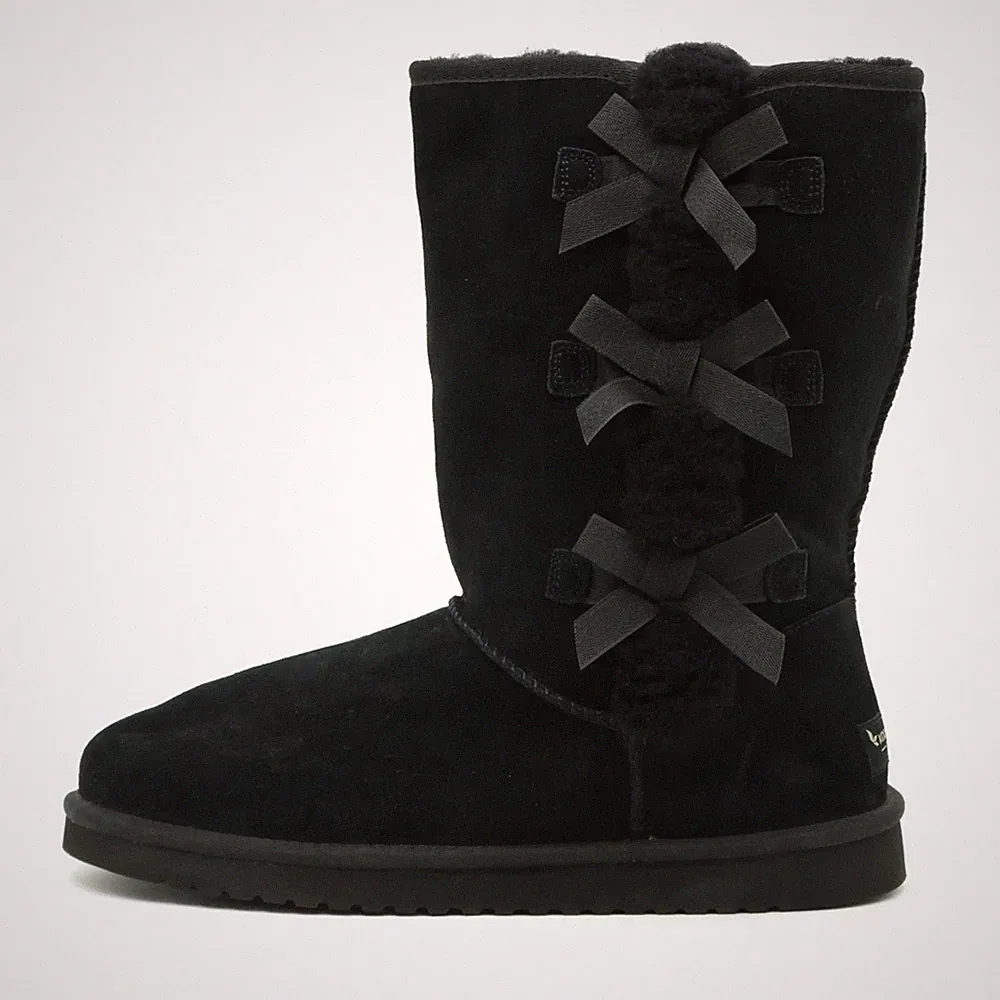 Koolaburra by UGG Damen 1015875 Winterboots Schwarz gefüttert Stiefel EU 41