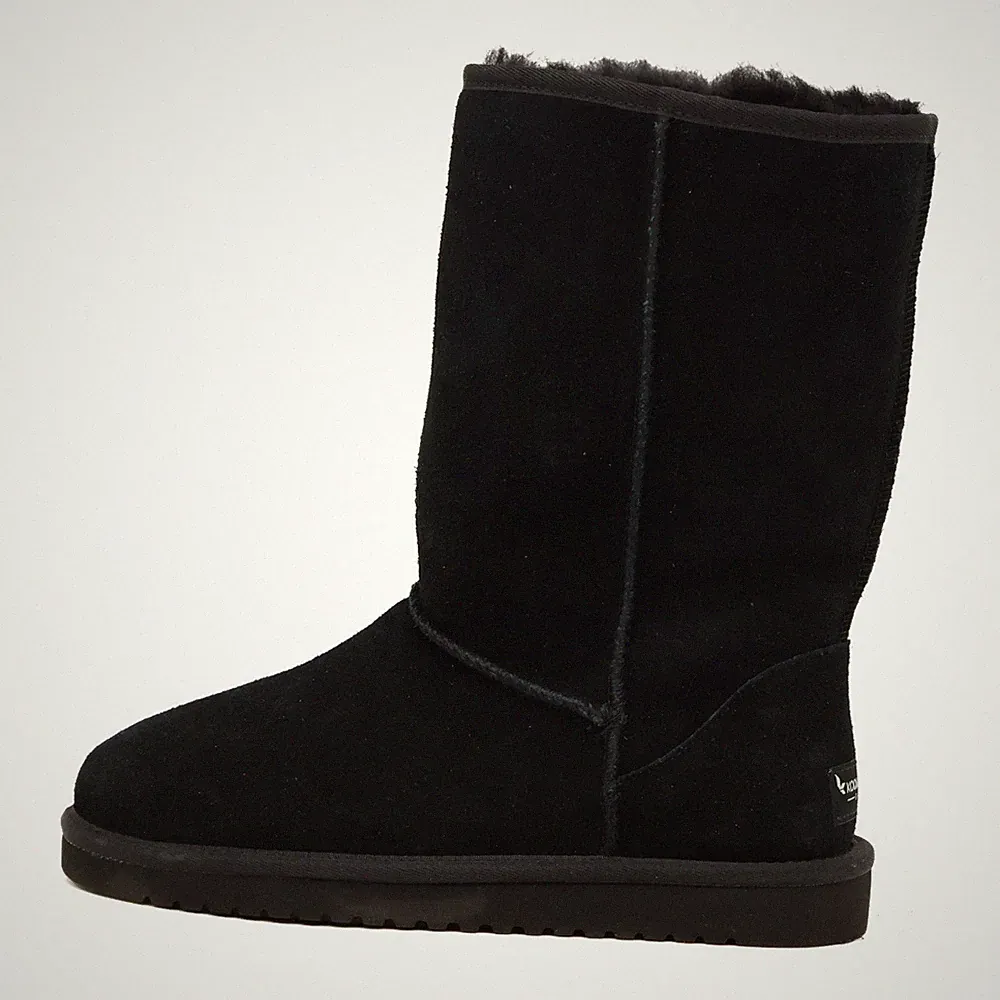 KOOLABURRA by UGG Damen 1017089 Stiefel Schwarz Wildleder Passform Classic EU 39