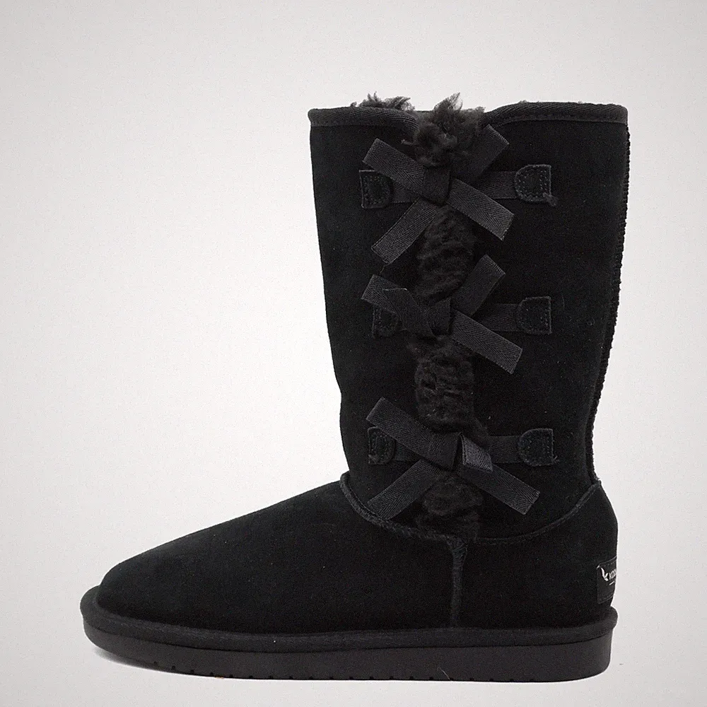 Koolaburra by UGG Damen 1020171 Stiefel Schwarz Mittel Winterstiefel EU 36