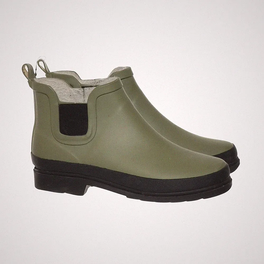 Kurze Gummistiefel, Größe: 37/38, Grün, Damen #9EX