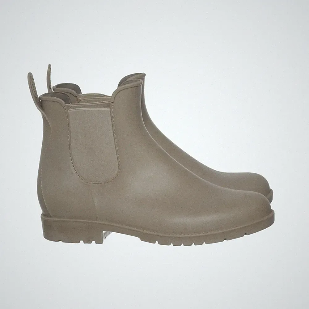 Kurze Gummistiefel, Größe: 37, Beige, Damen #Auc