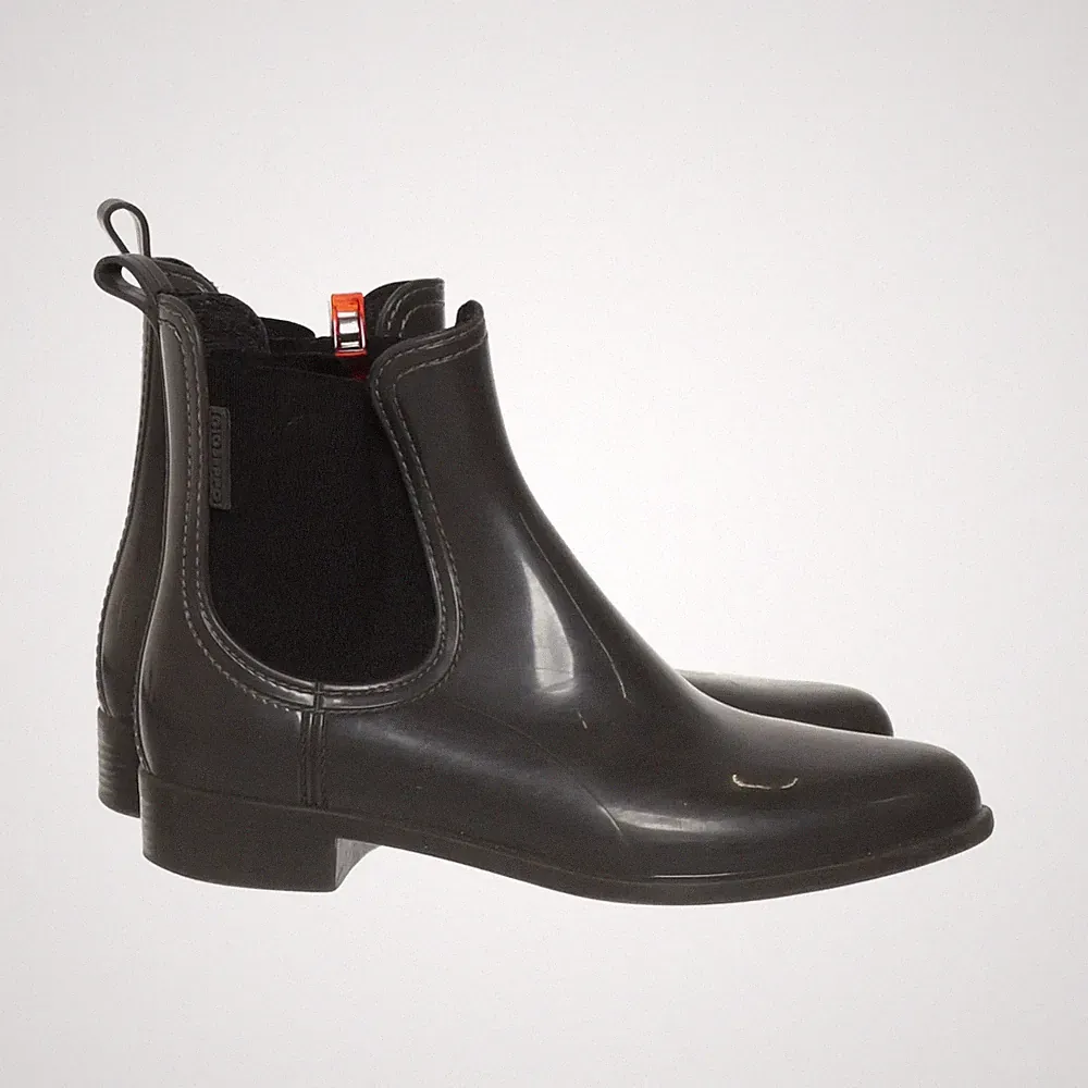 Kurze Gummistiefel, Größe: 37, Grau, Damen #VkN