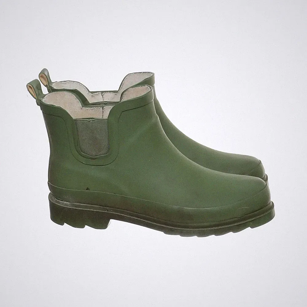 Kurze Gummistiefel, Größe: 37, Grün, Damen #peC