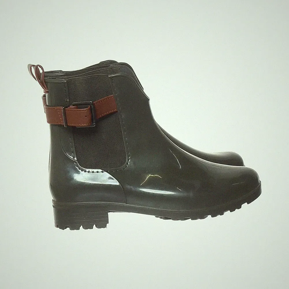 Kurze Gummistiefel, Größe: 37, Grün, Damen #y4o