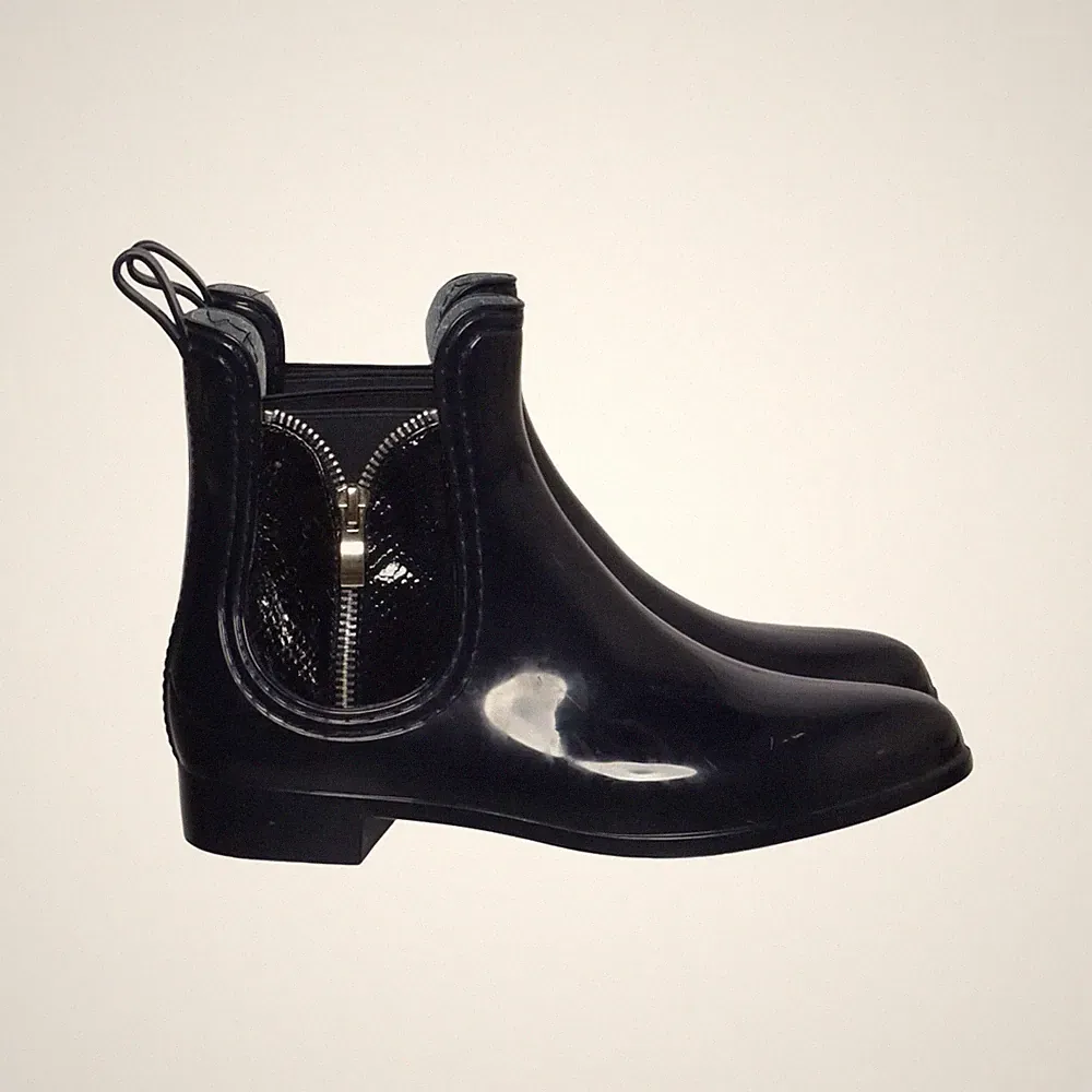 Kurze Gummistiefel, Größe: 38, Blau, Damen #1Vn