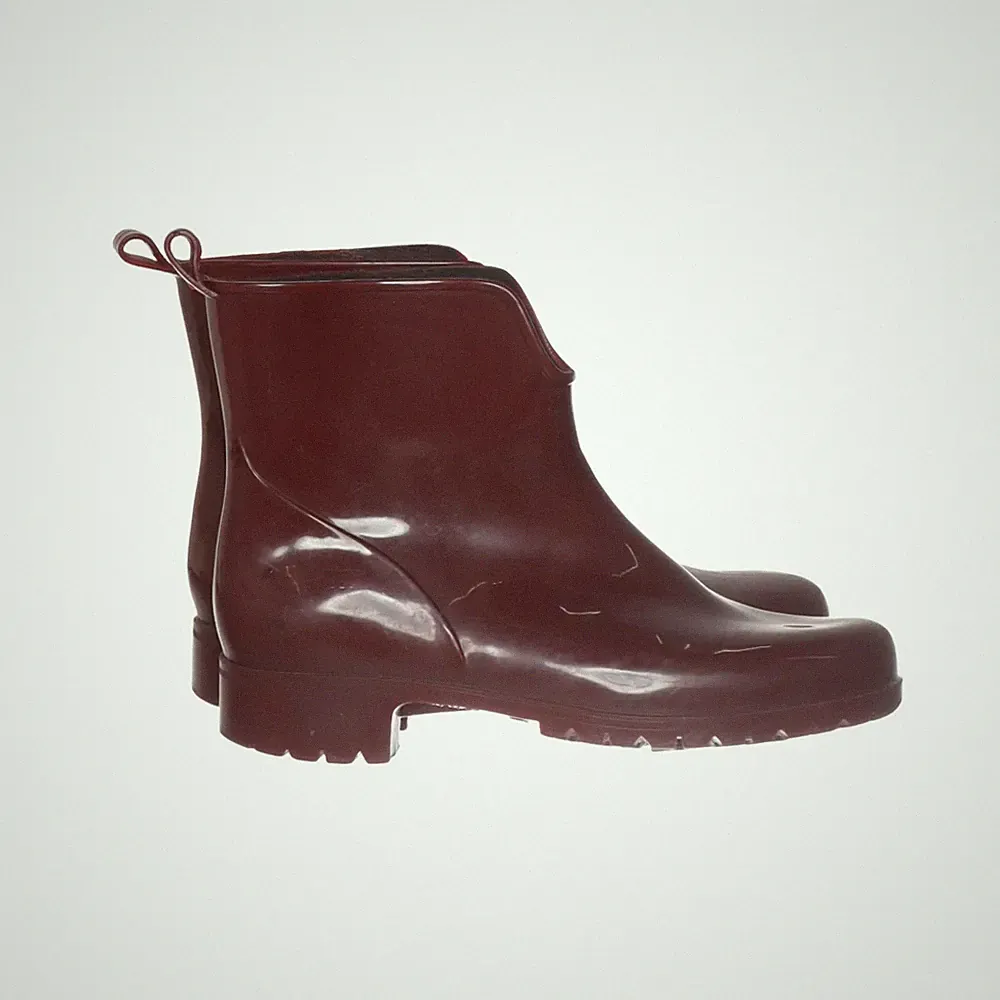 Kurze Gummistiefel, Größe: 38, Rot, Damen #uiJ