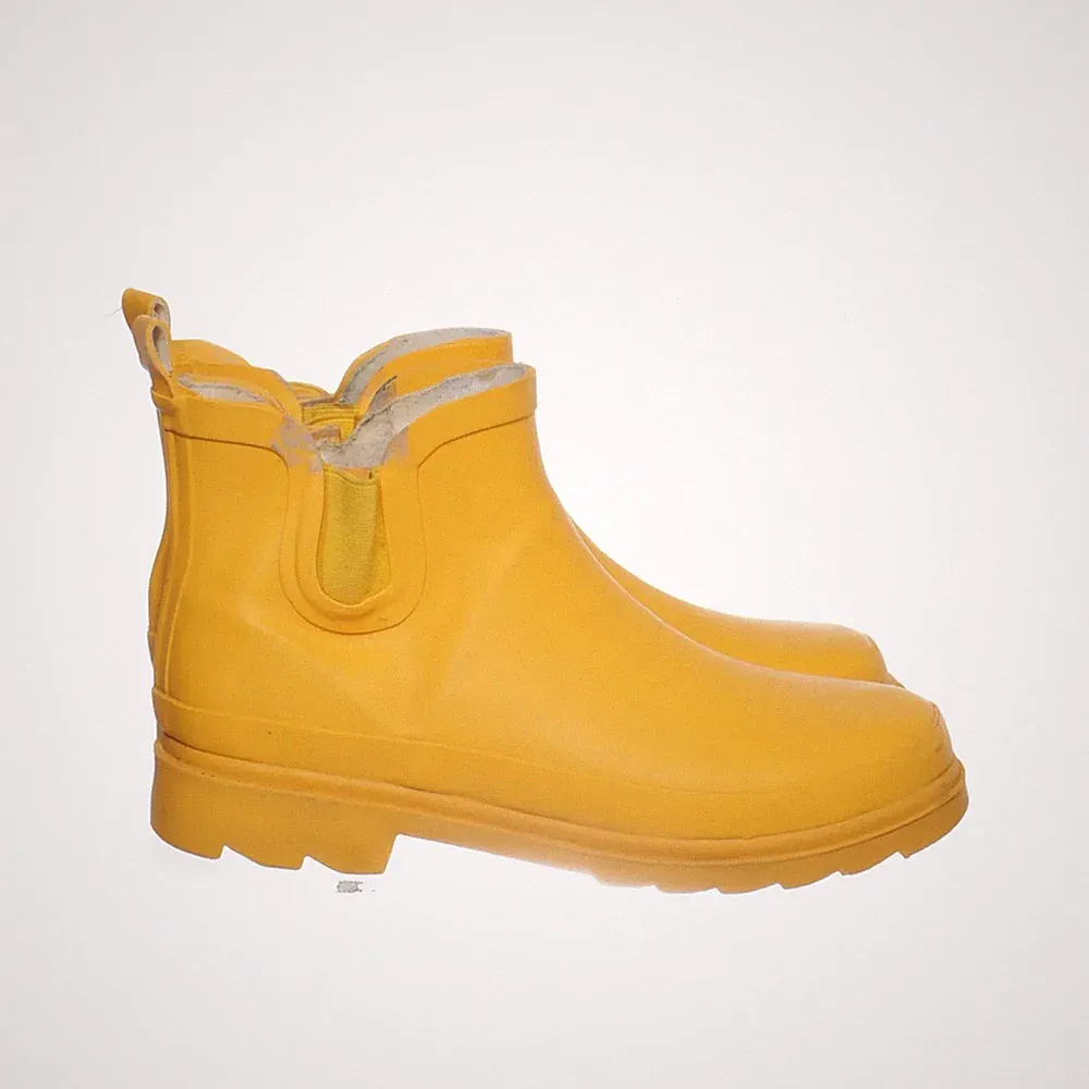 Kurze Gummistiefel, Größe: 39, Gelb, Unisex (Erwachsene) #N1a