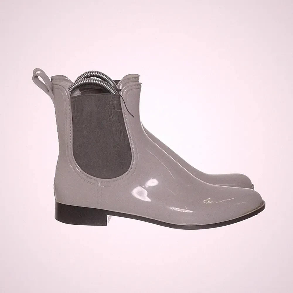 Kurze Gummistiefel, Größe: 39, Grau, Damen #lCY