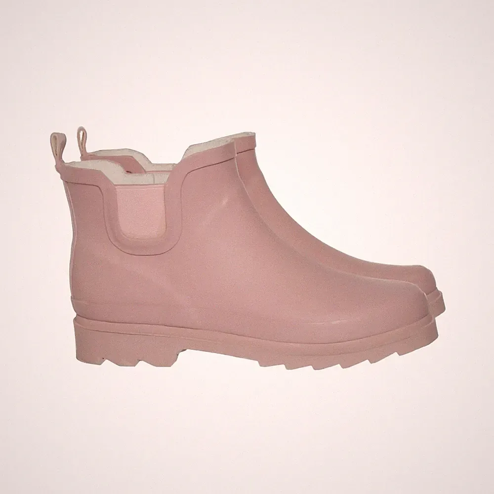 kurze gummistiefel damen rosa