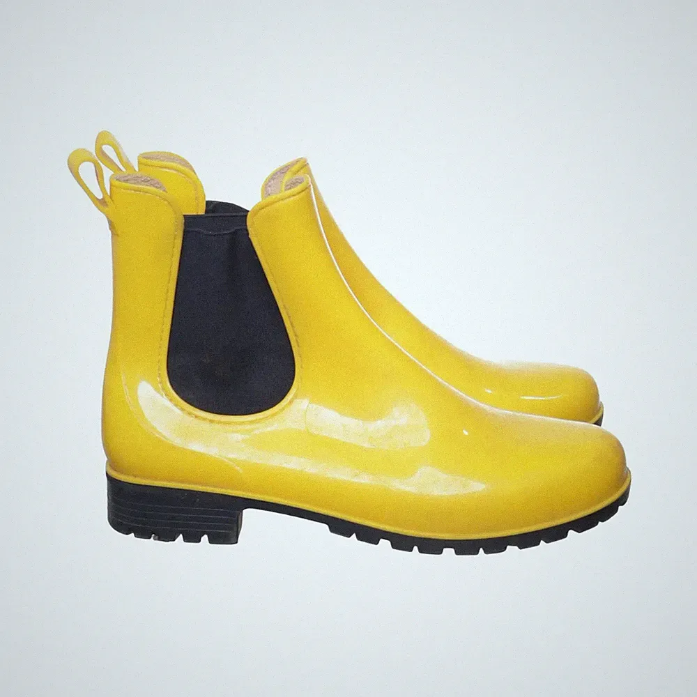 Kurze Gummistiefel, Größe: 40, Gelb, Damen #VgU