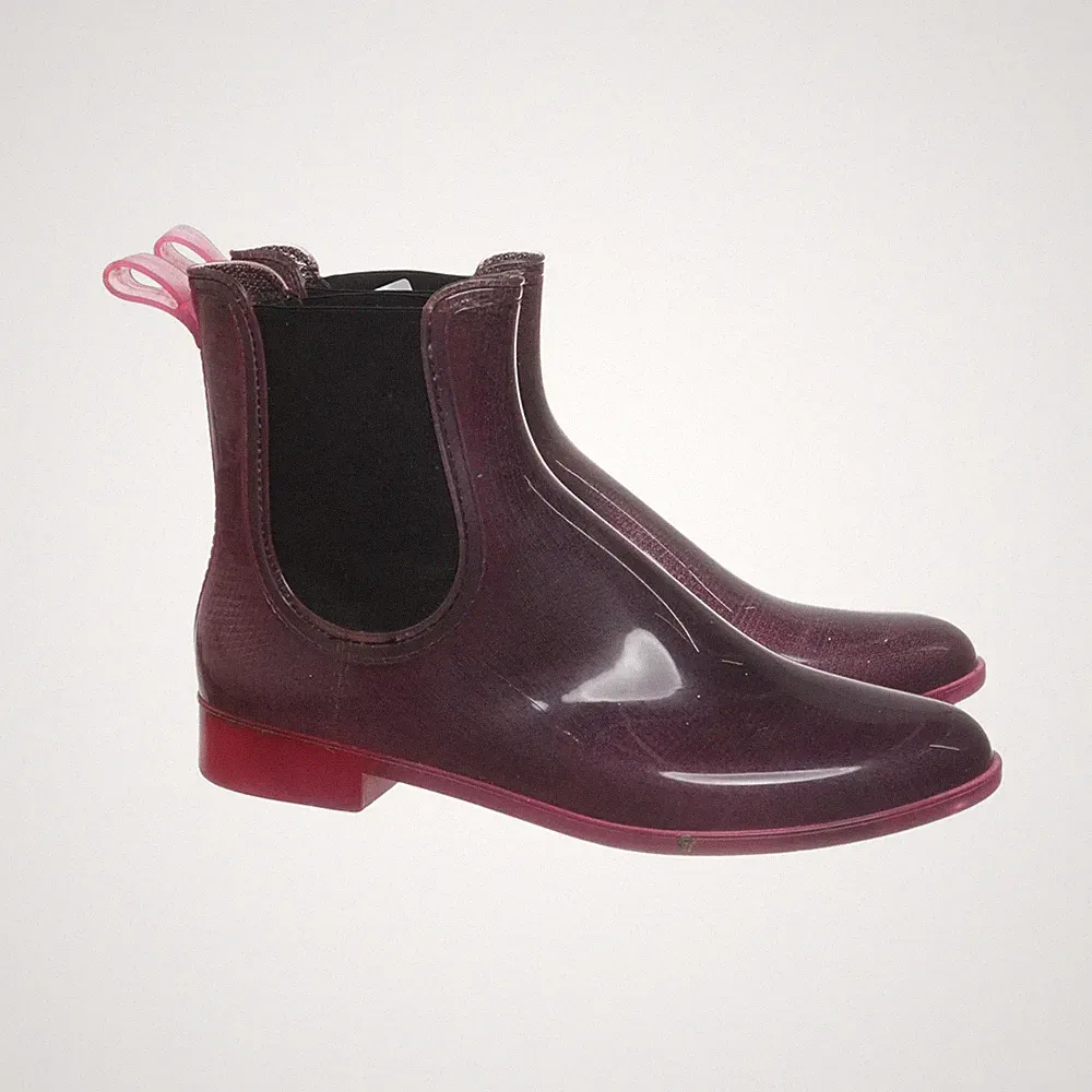 Kurze Gummistiefel, Größe: 40, Lila, Damen #SUa