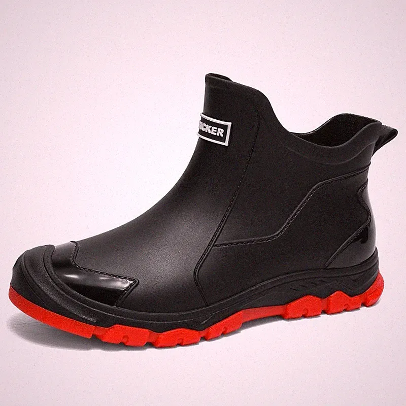 Kurze Gummistiefel Herren Damen - Wasserdicht für Angeln Garten Outdoor