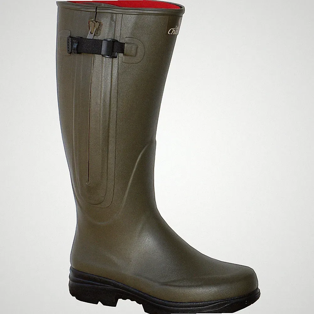 La Chasse® Neopren-Gummistiefel "Arles" mit Reißverschluss Jagdstiefel