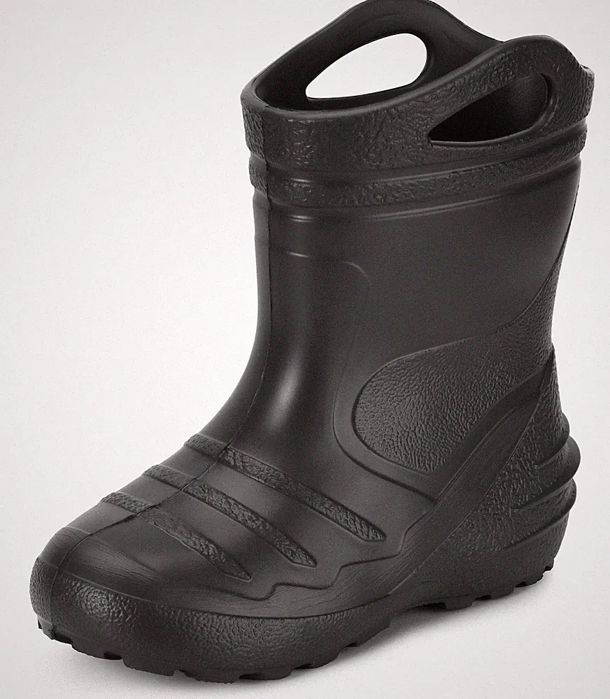 LADEHEID Federleichte Gummistiefel Kinder Jungen Mädchen Regenschuhe EVA 22-35