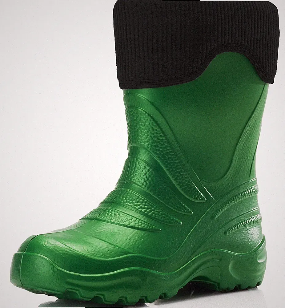 LADEHEID Gefütterte Gummistiefel Kinder Federleicht Rutschfest EVA 22-37
