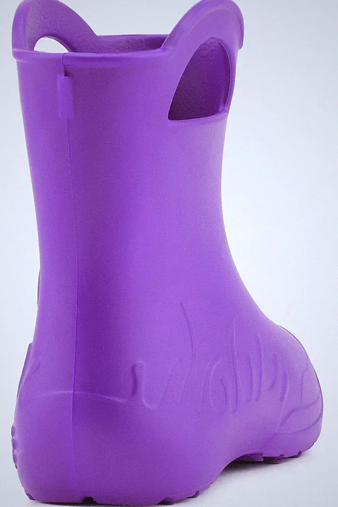 LADEHEID Gummistiefel Kinder Jungen Mädchen Rutschfest Regenschuhe Frosch 22-35
