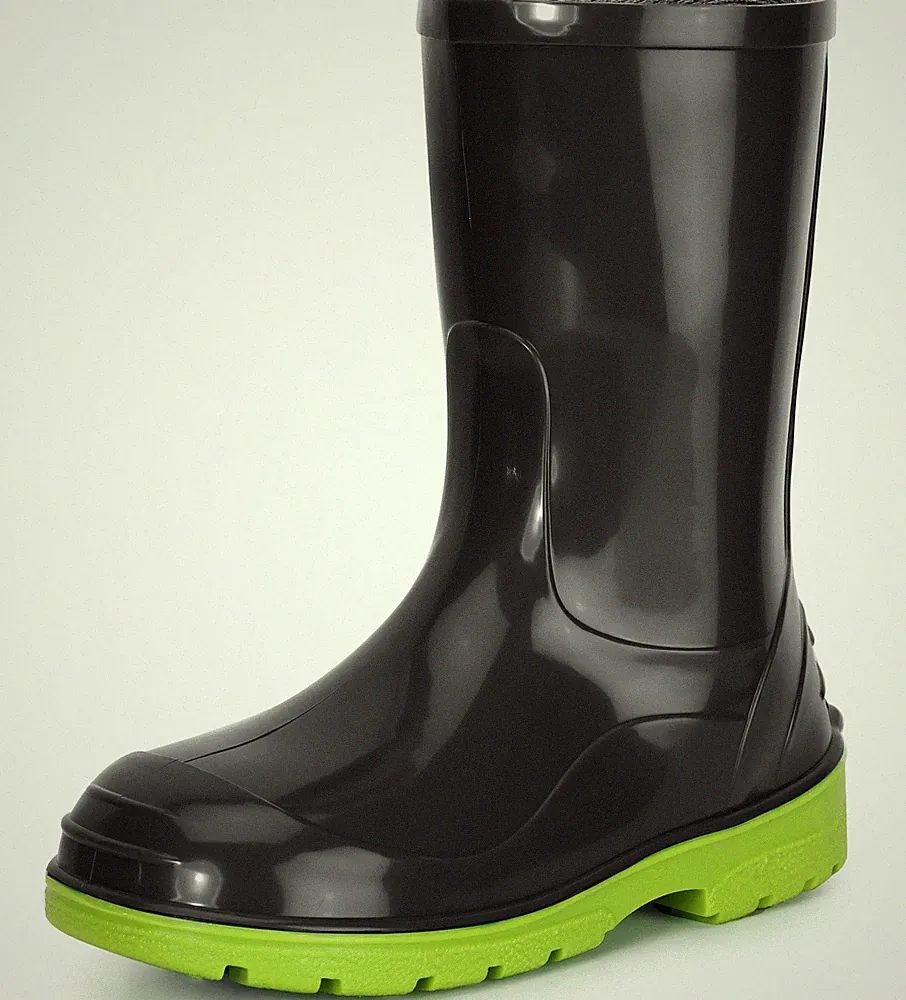 LADEHEID Gummistiefel Kinder Jungen Mädchen Rutschfeste Sohle Regenschuhe 20-35