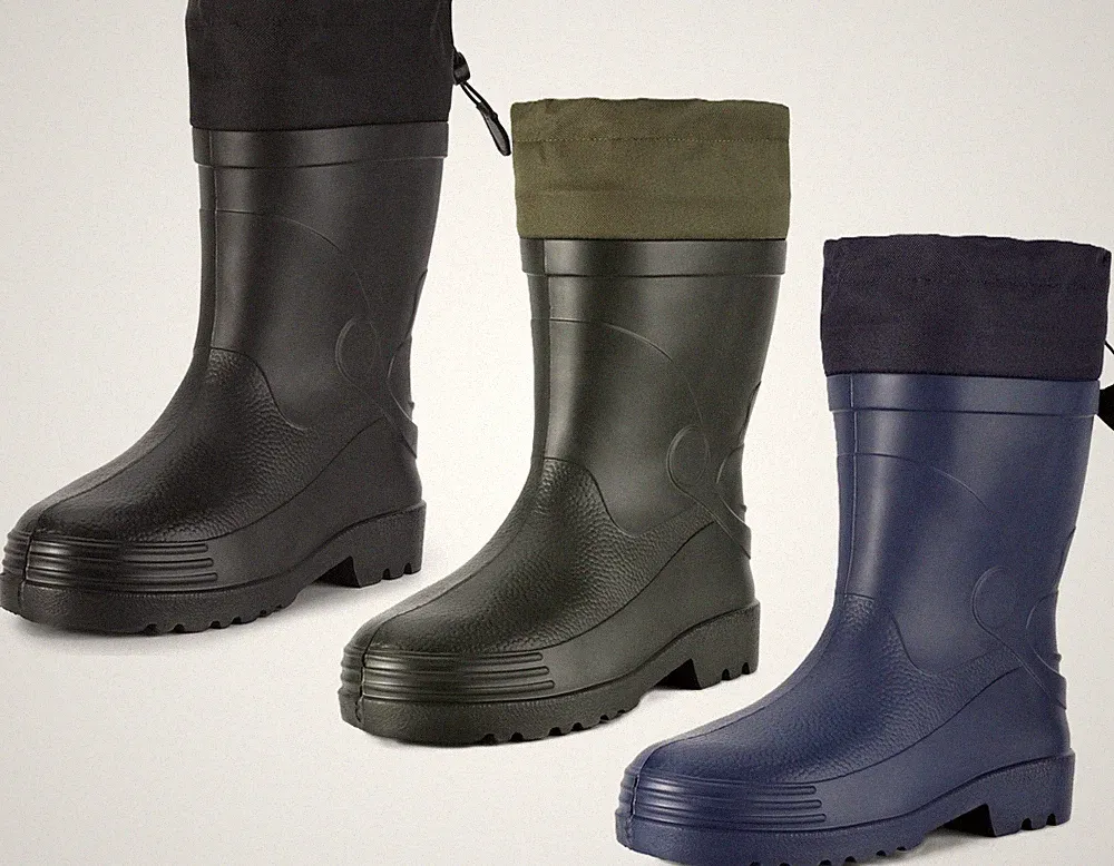 Ladeheid Herren federleichte Eva Thermo Gummistiefel gefüttert LA-892 (41-48)