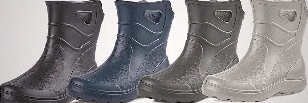 Ladeheid Herren leichte Eva Gummistiefel Rutschfest Regenstiefel KL027M (40-45)
