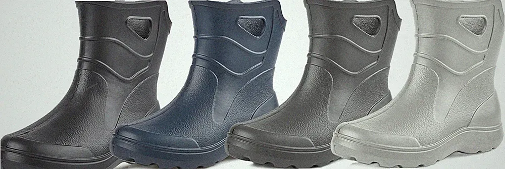 Ladeheid Herren leichte Eva Gummistiefel Rutschfest Regenstiefel KL027M (40-45)