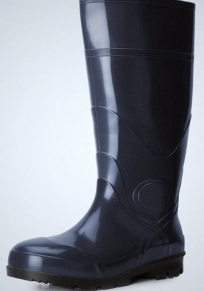 Ladeheid Herren PVC Gummistiefel Rutschfest Regenstiefel LA-914 (41-48)