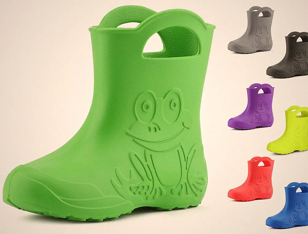 Ladeheid SUPERLEICHT Eva Kinder Gummistiefel Regenschuhe LA-CA-01