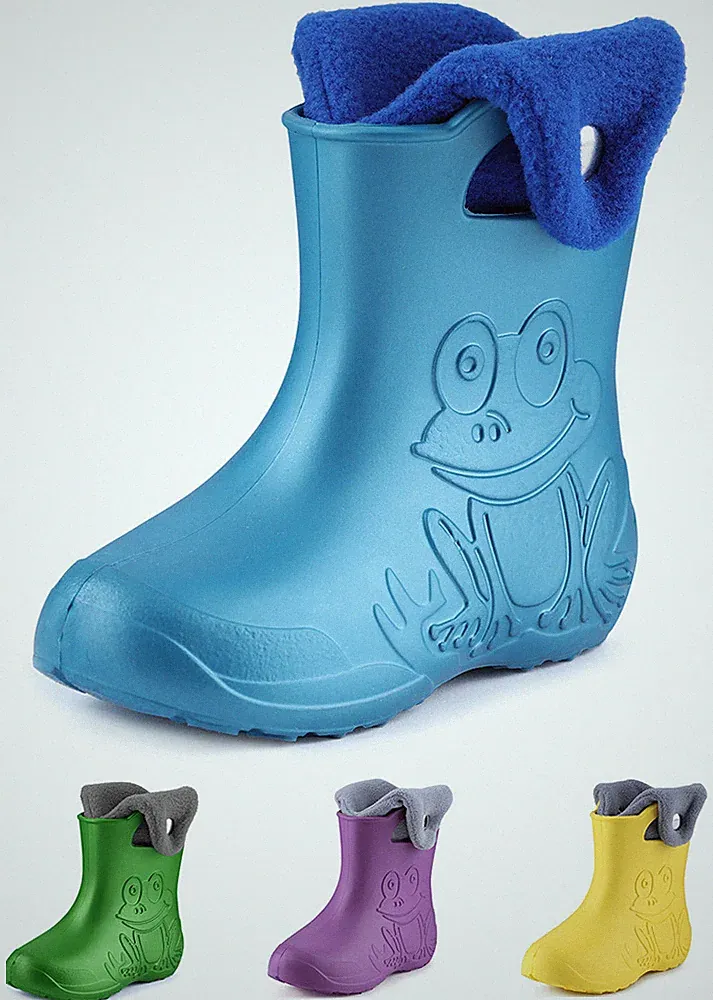 Ladeheid Winter Kinder Gummistiefel Regenstiefel SUPERLEICHT EVA LA-CA-04