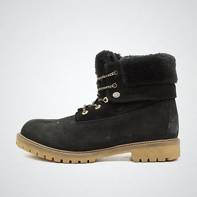 Landrover Damen Winterboots Stiefel Schwarz Boots Schnürstiefeletten EU 41